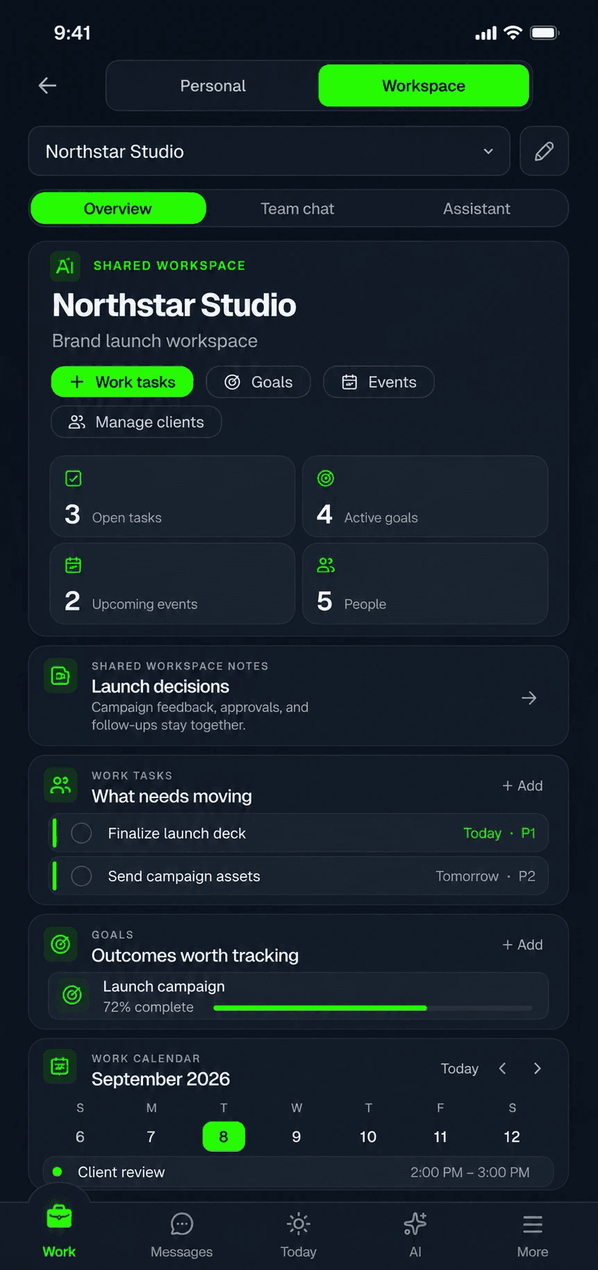 Aylow interface for agencies